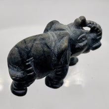Load image into Gallery viewer, Hand-Carved Elephant Statue | 1 Figurine | | 1 1/4" Tall | Grey