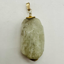 Load image into Gallery viewer, Kunzite14K Gold Filled 30x18x9mm Pendant | 1 3/4" Long | Green | 1 Pendant |