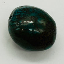 Load image into Gallery viewer, Turquoise Natural Focal 20g Nugget Bead | 27x25x20mm | Blue, Black | 1 Bead |