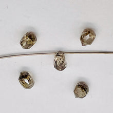 Load image into Gallery viewer, 0.23cts Natural Champagne Diamond Briolette Bead 6569XJ