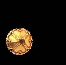 Load image into Gallery viewer, 1 Designer 3.42 Grams 20K Gold 15x16mm Heart Roundel Bead 9510