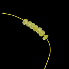 Load image into Gallery viewer, 7 Very Rare Gem 3-2.25mm Chrysoberyl Beads 1307D