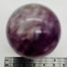 Load image into Gallery viewer, Lepidolite Purple Mica 134g Sphere | 1 3/4 in | Purple, White | 1 Specimen |
