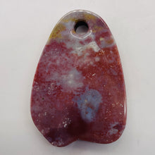 Load image into Gallery viewer, Fancy Jasper Pendant | 62x42x7mm | Mauve Pink | 1 Bead