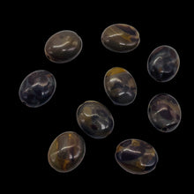 Load image into Gallery viewer, Rare Chocolate Jasper Oval Coin Bead Strand 109157
