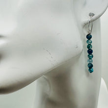 Load image into Gallery viewer, Stunning AAA Blue Kyanite Sterling Silver Earrings | 2" (Long) | Blue |