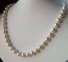 Load image into Gallery viewer, Lovely Creamy White Freshwater Pearl & 14K Gold 21 inch Necklace 9809