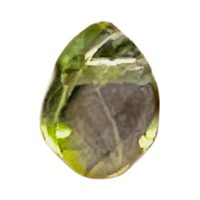 Load image into Gallery viewer, Peridot Faceted Briolette Bead | 1.4 cts | 7x5x4mm | Green | 1 bead |