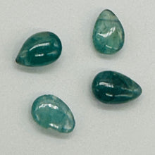 Load image into Gallery viewer, Grandidierite AAA Briolette Beads | 9x6x4 to 7x6x3mm | Aqua, Blue | 4 Beads |