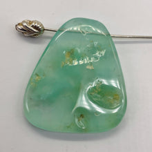 Load image into Gallery viewer, Rare Natural Chrysoprase Pendant Bead | Green | 34cts | 32x28x4mm |