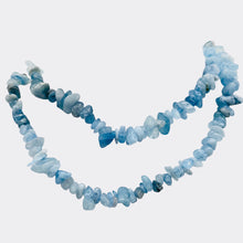 Load image into Gallery viewer, Aquamarine 32" Chip Strand | 11x8x5 to 7x5x4mm | Blue | 200 Beads |