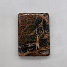 Load image into Gallery viewer, Hot Red Devil Jasper Rectangle Pendant Bead 6653