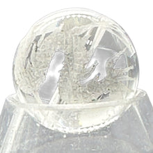 Load image into Gallery viewer, 1 Spectacular Hand Etched Dragon Phoenix Natural Quartz 18mm 10637 | 18mm | Clear