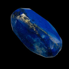 Load image into Gallery viewer, Blue Lapis Lazuli Designer Cut Pendant Bead 93ct 39x21x13mm Afghanistan