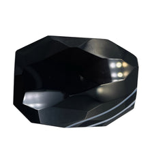 Load image into Gallery viewer, Onyx Flat Faceted RectangularPendant Bead | 50x48x14mm | Black White | 1 Bead |