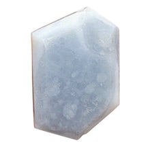 Load image into Gallery viewer, Chalcedony Druzy 456ct Designer Cut Pendant Bead | 30x21x8mm | Blue | 1 Bead |