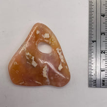 Load image into Gallery viewer, Designer Pink Peruvian Opal Pendant Bead | 47cts! | 33x30x5mm |