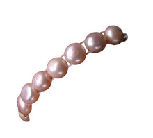 Load image into Gallery viewer, Soft Bloom Pink FW Pearl 9 1/2mm Stretch Bracelet 9916E