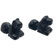 Load image into Gallery viewer, Black Stallion 2 Obsidian Horse Pony Beads