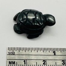 Load image into Gallery viewer, Throbbing Carved Hematite Sea Turtle Animal Beads