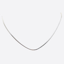 Load image into Gallery viewer, Italian Sterling Silver 1mm Snake Chain 18&quot; Necklace | 4 grams |
