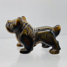 Load image into Gallery viewer, Hand-Carved Chinese Shar-pei Puppy | 1. 1/4" Tall | Tiger Eye | 1 Figurine |