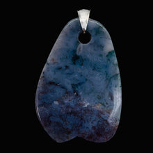 Load image into Gallery viewer, Hand Carved Fancy Jasper Sterling Silver Pendant | 2 1/4" Long | 1 Pendant |