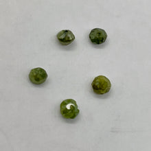 Load image into Gallery viewer, Parrot Green Diamond Faceted Beads | 0.26cts | 2.5x1.5mm to 2.2x1.7mm | 5 Beads|