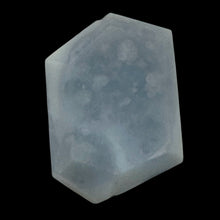 Load image into Gallery viewer, Chalcedony Druzy 456ct Designer Cut Pendant Bead | 30x21x8mm | Blue | 1 Bead |