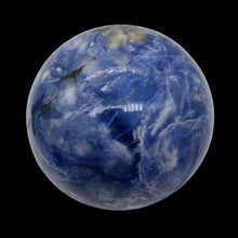 Load image into Gallery viewer, Sodalite Sphere 300g (10.5oz) Display Specimen | 63mm (2.5") | Blue White | 1 |