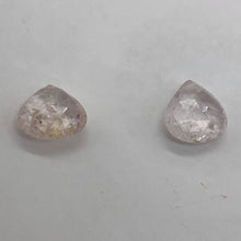 Load image into Gallery viewer, 1 Premium 8x8x4 to 9x9x4.5mm Pink Topaz Faceted Briolette Bead 4077F