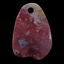 Load image into Gallery viewer, Fancy Jasper Pendant | 62x42x7mm | Mauve Pink | 1 Bead