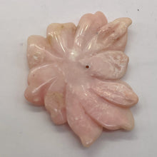 Load image into Gallery viewer, Peruvian Opal Double Drill 54ct Flower | 48x48x5mm | Pink | 1 Pendant Bead |