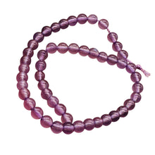 Load image into Gallery viewer, Chalcedony AAA Rare Bead Parcel | 4mm | Purple | 6 Beads |