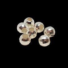 Load image into Gallery viewer, Designer 5 Sterling Silver 4.5mm Dance Ball Beads 7848