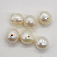 Load image into Gallery viewer, Round Fresh Water Wedding Pearls 16" Strand | 7mm | Glowing White | 56 Pearls |
