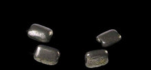 Load image into Gallery viewer, 4 Aztec Gold Pyrite 14x10mm Flat Rectangle Beads 9008