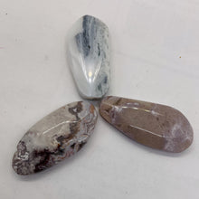 Load image into Gallery viewer, Ocean Jasper Old Stock Long Oval Beads| 45x22x6 to38x20x7mm | Gray, Pink, Black|