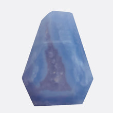 Load image into Gallery viewer, Druzy Blue Chalcedony Designer Pendant Bead 47cts | 30x22x10mm | 1 Bead |