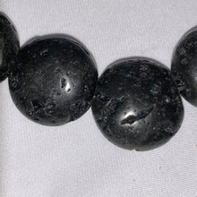 Load image into Gallery viewer, Dawn of Creation Lava Disc Focal Bead Strand | 18x11mm | 23 Beads |