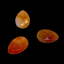 Load image into Gallery viewer, Rare Mandarin Botswana Agate 15x10x5mm Briolette Bead Strand 107254