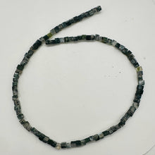 Load image into Gallery viewer, Exquisite Natural Moss Agate 4mm Cube Bead Strand 109471