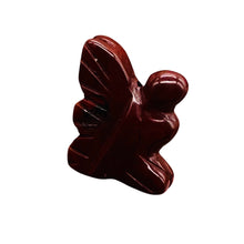 Load image into Gallery viewer, 2 Brecciated Jasper Pixie Fairy Figurine Bead | 21x16x7mm | Red