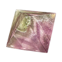 Load image into Gallery viewer, Fluorite Double Pyramid Figurine | 36x36x36mm | Purple | 1 Display Figurine |