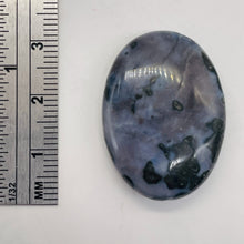 Load image into Gallery viewer, Jasper, Stormy Purple Sky, Flat Oval Beads | 30x22x8mm | Purple Sky | 2 Beads |
