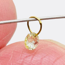 Load image into Gallery viewer, 0.25cts Natural Canary Diamond & 18K Gold Pendant 8798K