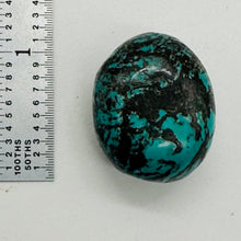 Load image into Gallery viewer, Turquoise 17g Natural Focal Nugget Pendant Bead| 28x24x16mm| Blue, Black| 1 Bead