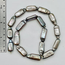Load image into Gallery viewer, Rare Rectangular Platinum FW Coin Pearl Strand 105223