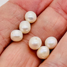 Load image into Gallery viewer, Round Fresh Water Wedding Pearls Parcel | 7mm | Glowing White | 6 Pearls |