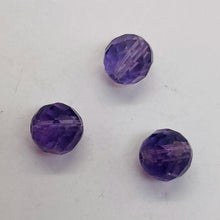 Load image into Gallery viewer, Royal Natural Faceted 8mm Amethyst Round Bead 8 inch Strand 10453AHS